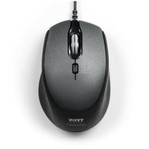 Mouse Office Pro Silent Wired - Black - Bulk