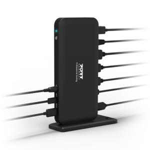 USB-C Desktop Docking Station - 2x DP / HDMI / Gbe / 3x USB-A 3.1 Gen 2 / USB-C 3.1 Gen 2 / Combo 3.5mm - 85W USB Power Delivery