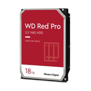 NAS Hard Drive - Wd Red Pro WD181KFGX - 18TB - SATA 6Gb/s - 3.5in - 7200rpm - 64MB Buffer