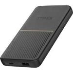 Power Bank 10k Mah USB Ac 18w USB Pd Black