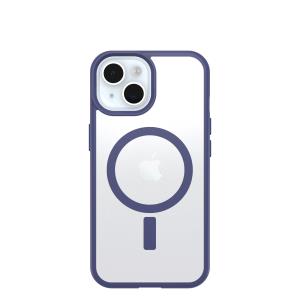 iPhone 15/14/13 - React MagSafe - clear / purple