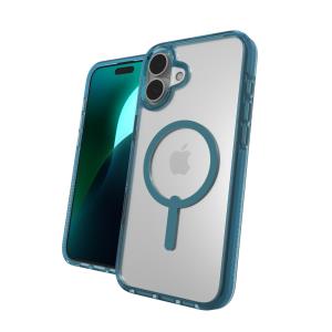 ZAGG Santa Cruz Snap Case Apple iPhone 16 Plus Retro Blue