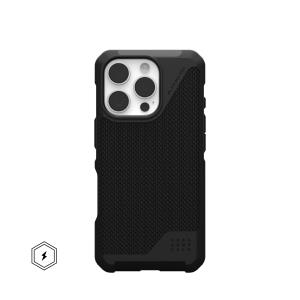 Metropolis Lt Magsafe Backcover iPhone 16 Pro - Kevlar Black