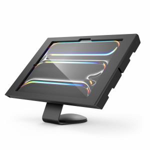 iPad Pro M4 11in (2024), VESA Fixed 45 Degree Core Counter Stand or Wall Mount +  Apex Secured Enclosure Wall Mount - Black