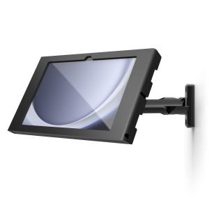 Bundle Tab A9+ 11in Swing Wall Mount Arm + Swell Secured Enclosure Wall Mount - Black (Locked With Screws)