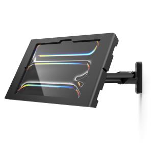 Bundle Swing Wall Mount Arm + Apex Secured Enclosure Wall Mount for iPad Pro M4 11in (2024) - Black