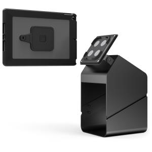 Universal Magnetix Mount and Tablet Printer Kiosk - Black