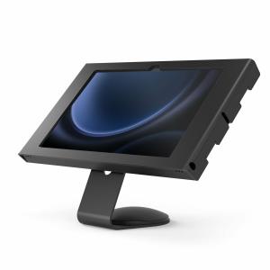 Bundle / VESA Fixed 45 Degree Core Counter Stand or Wall Mount + Apex Secured Enclosure Wall Mount for Galaxy Tab S9/S9 FE 10.9in - Black