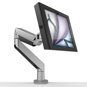 Bundle / Reach Arm + Apex Secured Enclosure Wall Mount for iPad Air M2 & M3 11in - Black