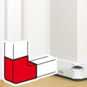 Dlp Snap-on Flat Angle For 075603 White