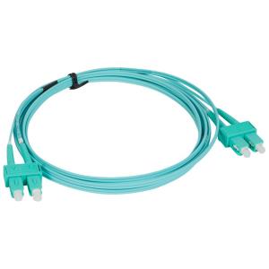 Lcs3 Fiber Optic Patchcord Duplex Sc/sc Om4 3m