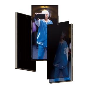Privacy Screen Protector - Ultra Wide Fit Glass - Clear - for Samsung Galaxy S24 Ultra
