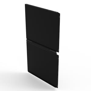 Side Panel - Slide In - 800mm - 47u  - Black With Mounting Set