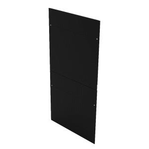 Side Panel - Horizontally Split - 1000mm - 52u  - Black