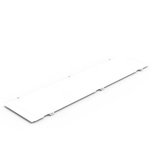 Roof Divider Panels - Top Cover - 300mm X 400mm - White 10 Pieces