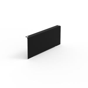 Roof Divider Panels - End Cover - 600mm X 100mm - Black