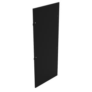 Side Rear Panel - Full Height  -  600mm - 42u - Black