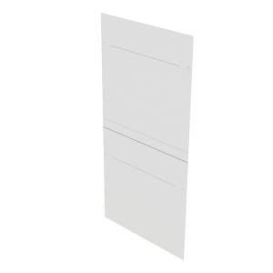 Side Panel -  600mm - 47u - White