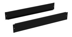 Set Of 2 Blind Plinths W1200-h100mm Black