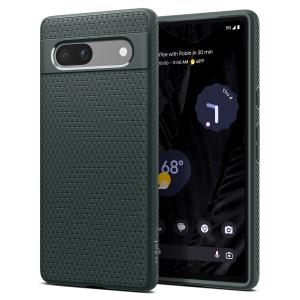 Google Pixel 7a Case Liquid Air Abyss Green