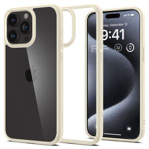 iPhone 15 Pro Case 6.1in Ultra Hybrid Mute Beige