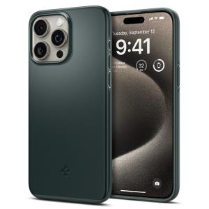 iPhone 15 Pro Max Case 6.7in Thin Fit Metal Slate