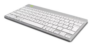 Ergonomic Kb Comp Qwerty(it) wireless White