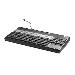 POS Keyboard with Magnetic Stripe Reader USB - Qwerty Int'l