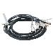 BladeSystem c-Class 40G QSFP+ to 4x10G SFP+ 3m Direct Attach Copper Splitter Cable