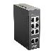 Switch Dis-100e-8w 8 X 10/100basetx Ports Industrial Fast Ethernet Unmanaged Black