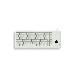 G84-4420 Compact Extrmly-flat - Keyboard with Trackball - Corded US Int'lB - Light Gray - Qwerty US Int'l