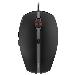GENTIX 4K Optical Mouse - 6 Button with Wheel - Corded USB - Black