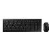 CHERRY STREAM DESKTOP - Keyboard and Mouse - USB - Black - Qwertzu German