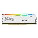 16GB Ddr5 5200mt/s Cl40 DIMM Fury Beast White RGB Xmp