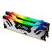 96GB Ddr5 6400mt/s Cl32 DIMM Kit Of 2 Renegade RGB Silver Xmp