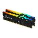 16GB Ddr5 6000mt/s Cl30 DIMM Kit Of 2 Fury Beast RGB Xmp