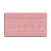 Keys-to-go Bluetooth Keyboard For Apple iPad/iPhone/TV - Blush Pink Qwerty Esp