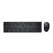 Km5221w Pro Wireless Keyboard & Mouse - Black - Qwerty Us/int''l