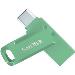 SanDisk Ultra Dual Drive Go - 64GB USB Stick - USB-C 3.1 Gen 1 - Green