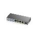 Gs1350-6hp - Smart Managed Switch For Surveillance - 6 Port - Cctv Poe