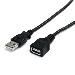 USB 2.0 Extension Cable A To A - M/f 1m Black