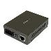 Gigabit Ethernet Single-mode Fiber Media Converter - Sc 15km