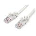 Patch Cable - Cat 5e - Utp - Snagless - 3m - White