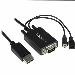 DisplayPort To Vga Adapter Cable With Audio - 3m