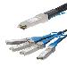 Qsfp+ Breakout Cable - Cisco Compatible - Qsfp+ To 4 Sfp+ 5m