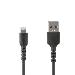 Cable USB To Lightning Mfi Certified 2m Black