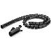 Spiral Cable Management Sleeve 45mmx1.5m /1.8x4.9 - Black