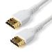 Premium High Speed Hdmi Cable With Ethernet Aramid Fiber 1m White