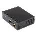Poe+ Industrial Fiber To Ethernet Media Converter 60w - Sfp To Rj45 - Sm/mm Fiber To Gigabit Copper Ip-30