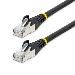 Patch Cable - CAT6a - S/ftp - Snagless - 2m - Black (lszh)